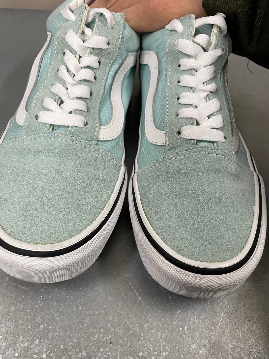 반스 올드스쿨 컬러 띠어리 민트 240 상품이미지7