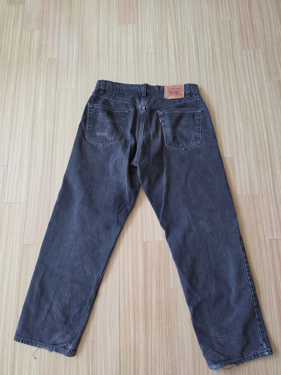 90's 리바이스 566 블랙 made in usa 상품이미지2