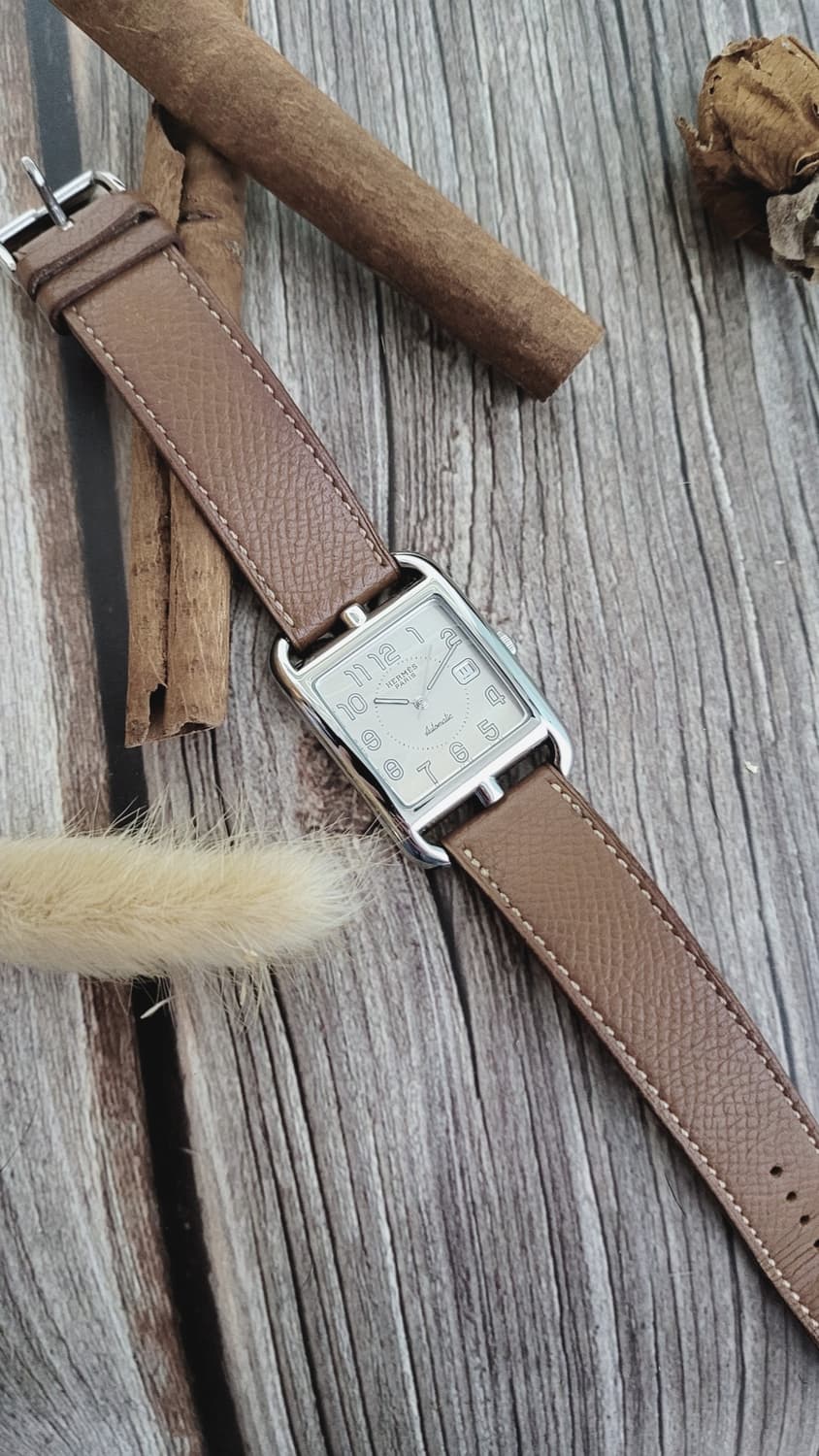 정품 에르메스 케이프코드 오토매틱 남여공용 시계 상품이미지1