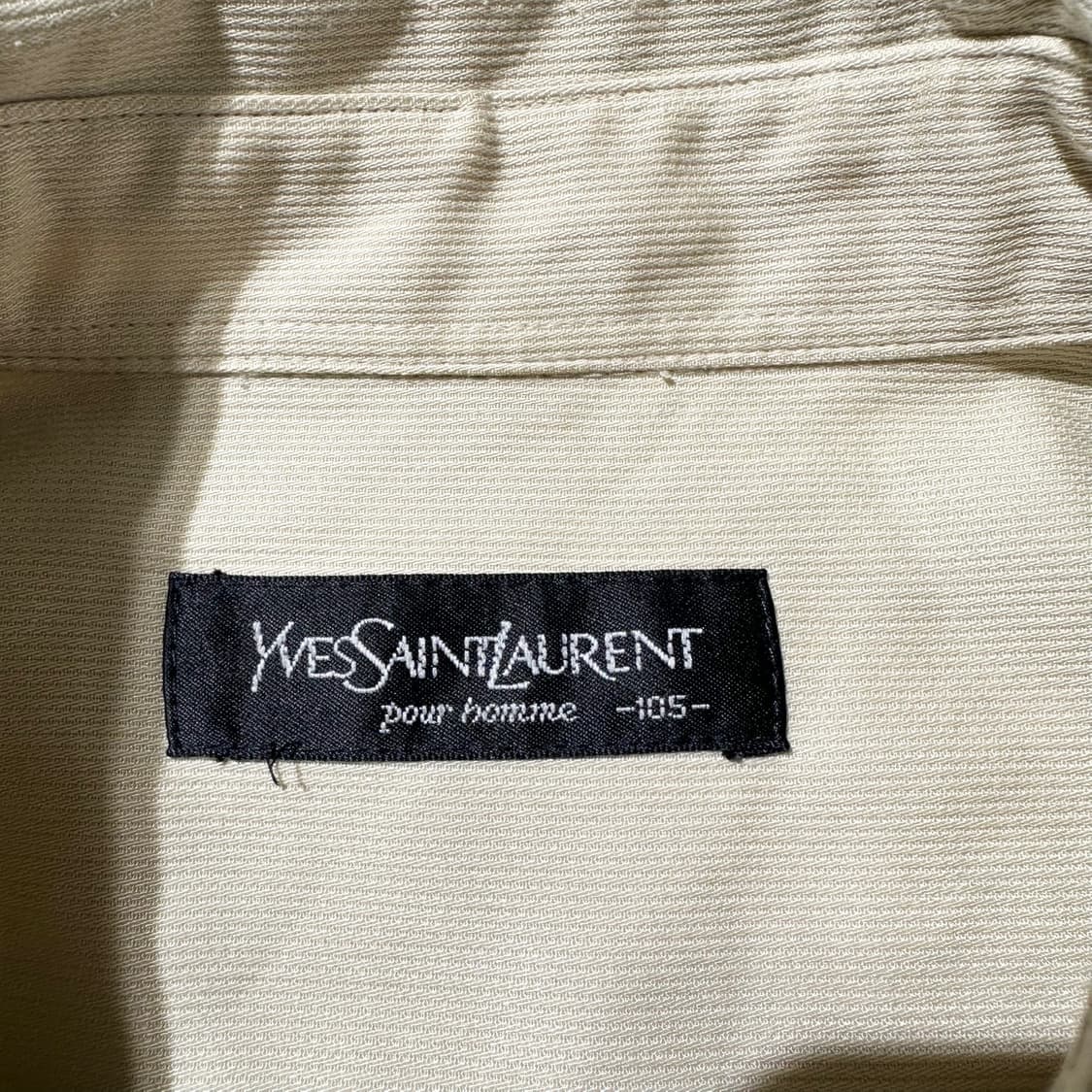 입생로랑 로고 포켓 코듀로이 셔츠 상품이미지4