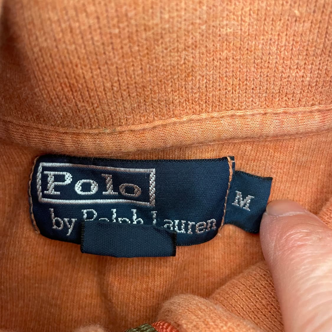 폴로 반집업 니트 상품이미지2