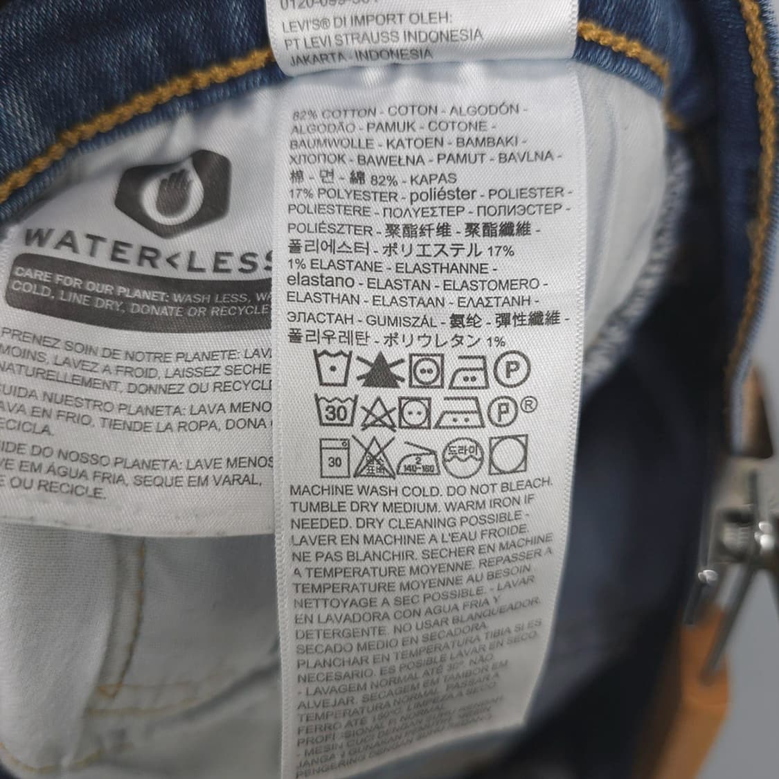 리바이스 Levi's 컷오프 7부 크롭진 W32 L32 상품이미지7