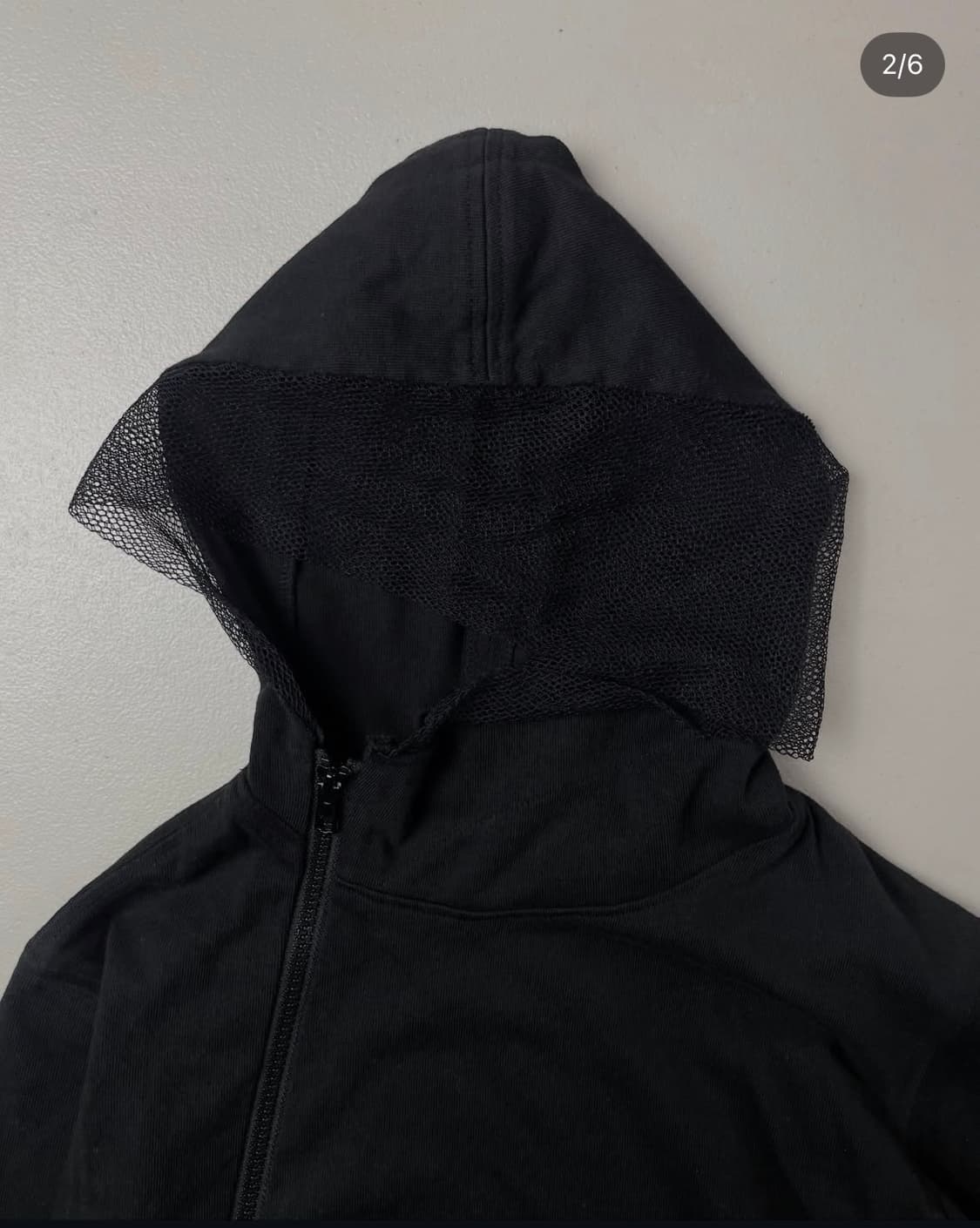 Yohji Yamamoto 1998 Diagonal Zip Hoodie 상품이미지4