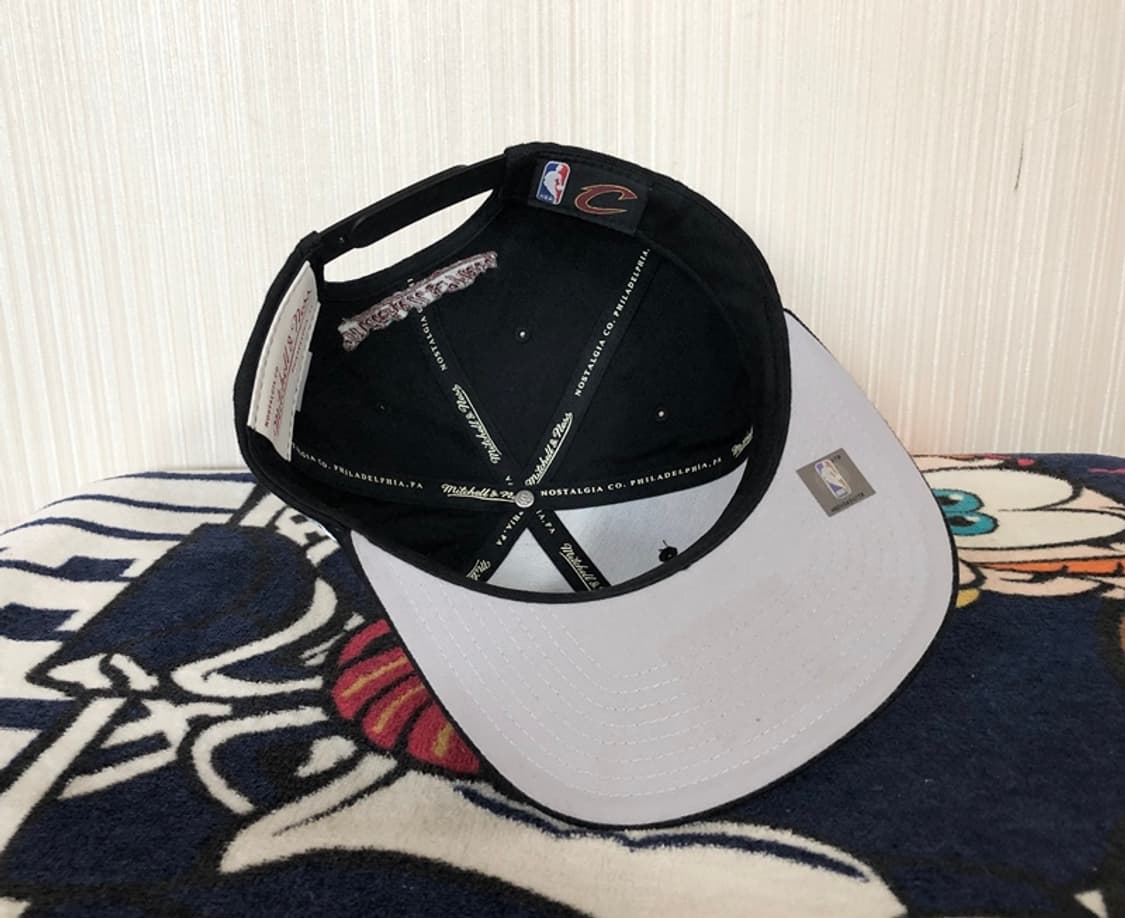 NBA 미첼앤네스 클리블랜드캐벌리어스 스냅백/모자 상품이미지9