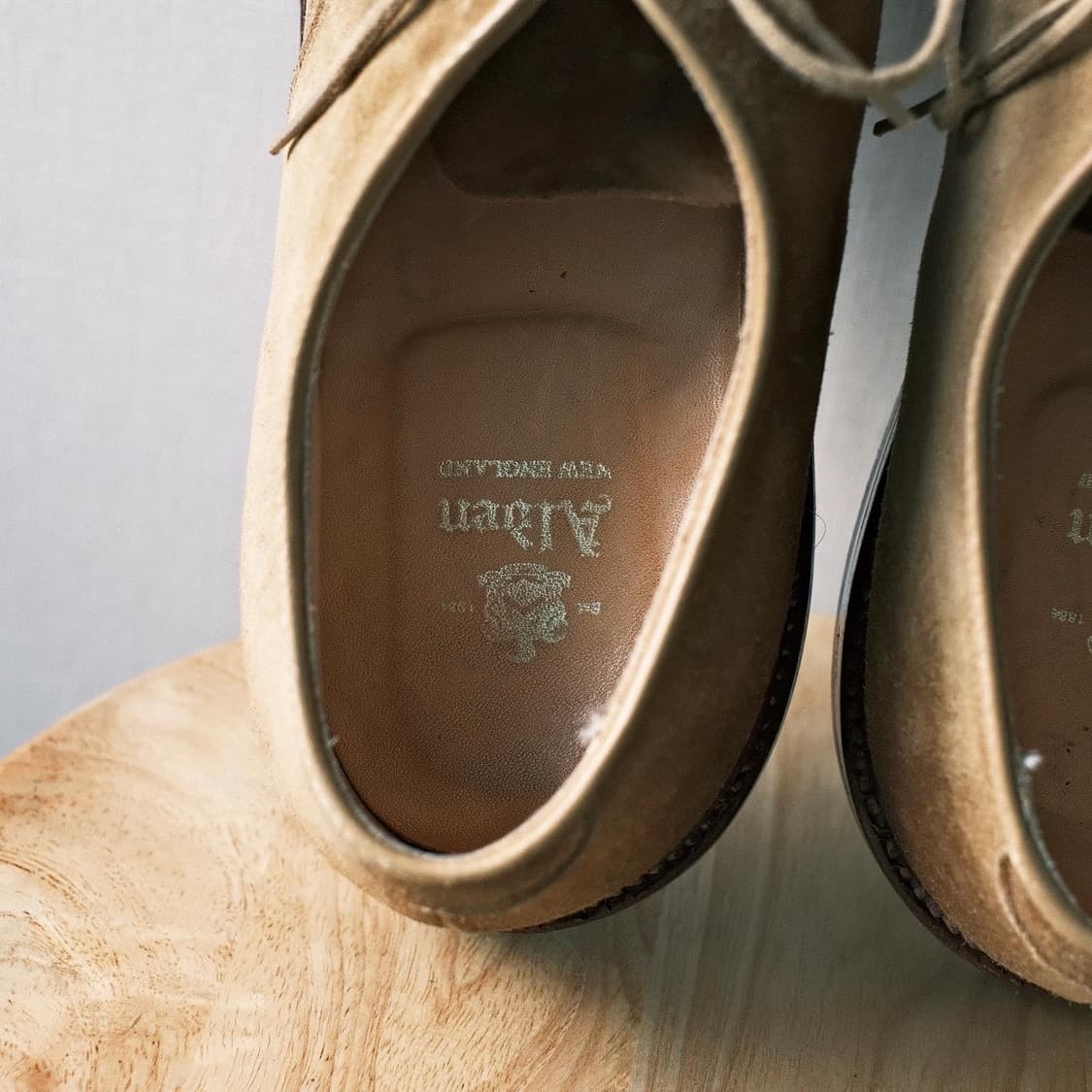 알든 29332 10.5D 언라인드 스웨이드 더비 탄 상품이미지8