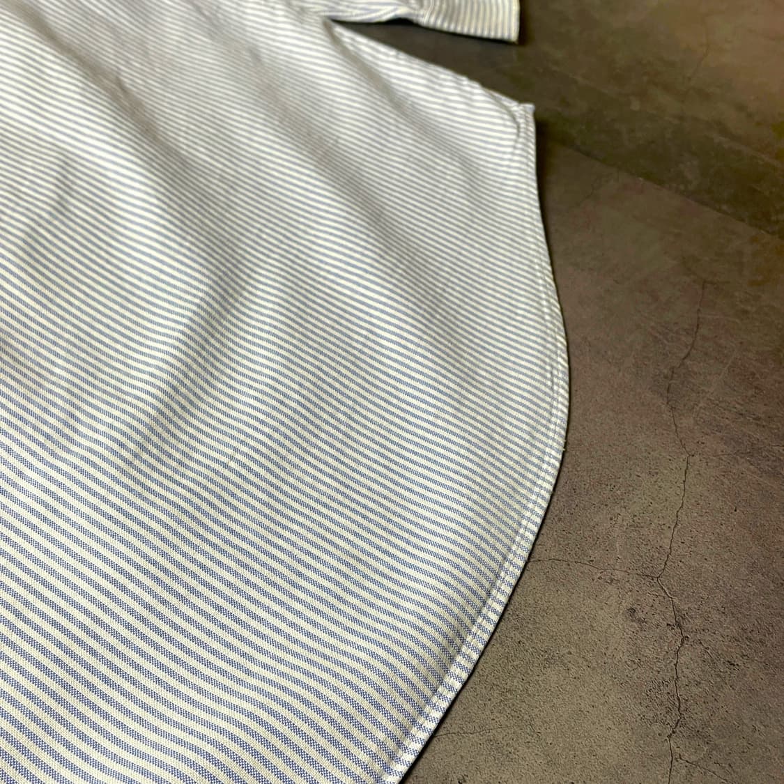 RALPH LAUREN 랄프로렌 빈티지 라이트블루 스트라이프 코튼셔츠 상품이미지10