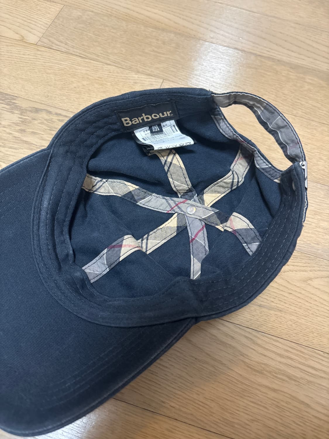 바버 네이비 볼캡 상품이미지3