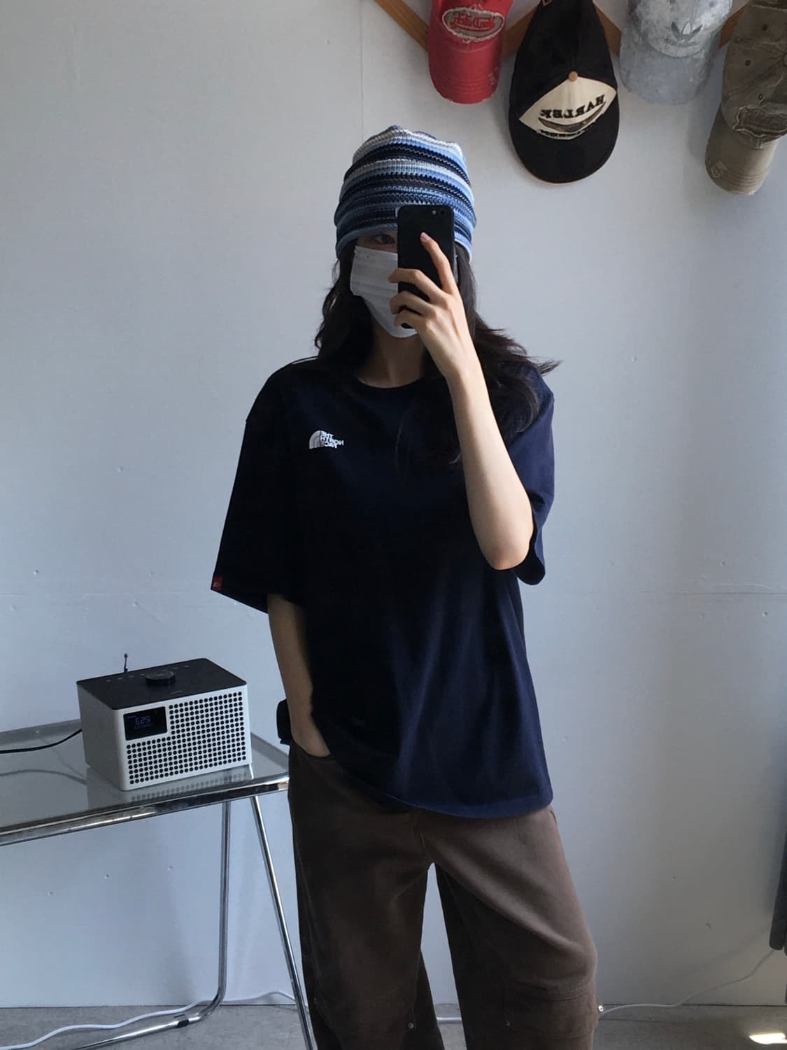 노스페이스 백프린팅 반팔티셔츠 상품이미지1