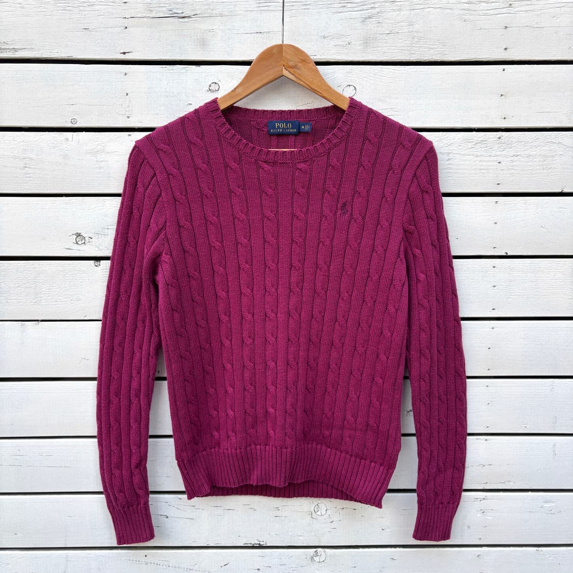 Polo 폴로 케이블 꽈배기 니트 상품이미지1