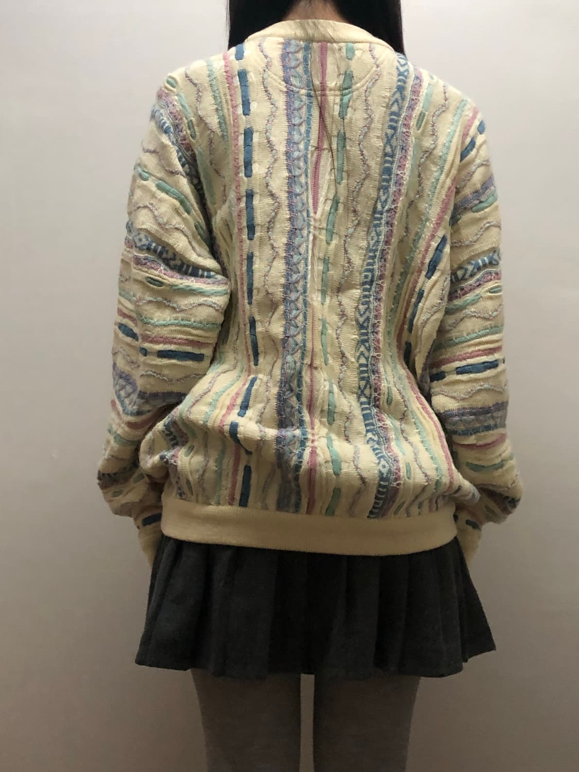 빈티지 소울오브오스트레일리아 믹스 컬러 케이블 니트 상품이미지8