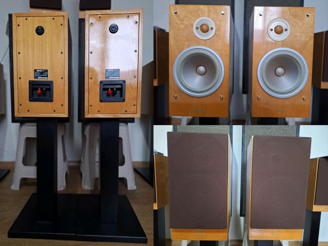 (스탠드포함/오버홀) yamaha NS-1 알리코 스피커/ 빈티지 레트로 상품이미지5