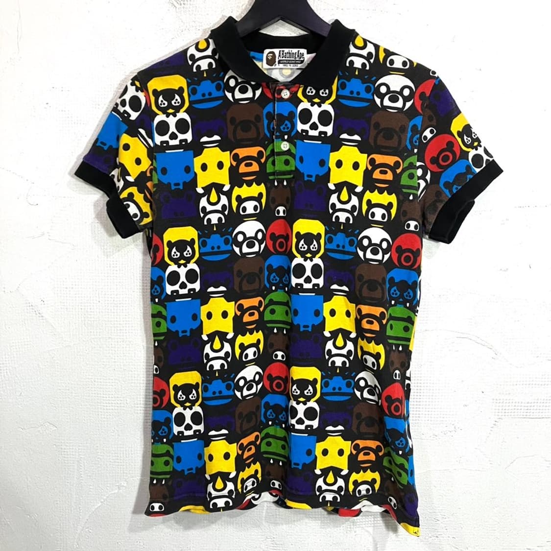 베이프 베이비 마일리노 반팔 카라티 상품이미지2