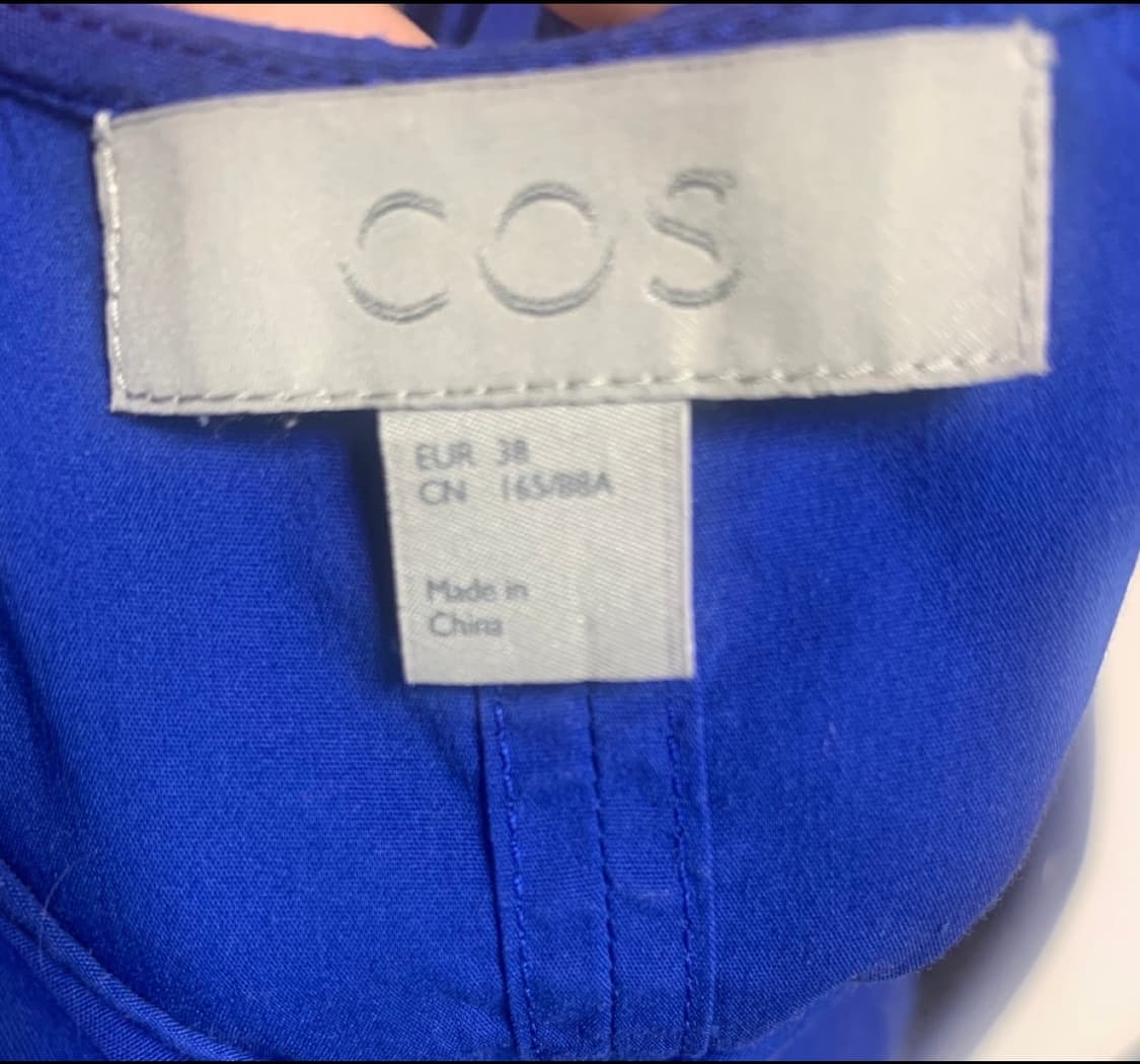 코스 블루 롱 원피스 (38)  상품이미지4