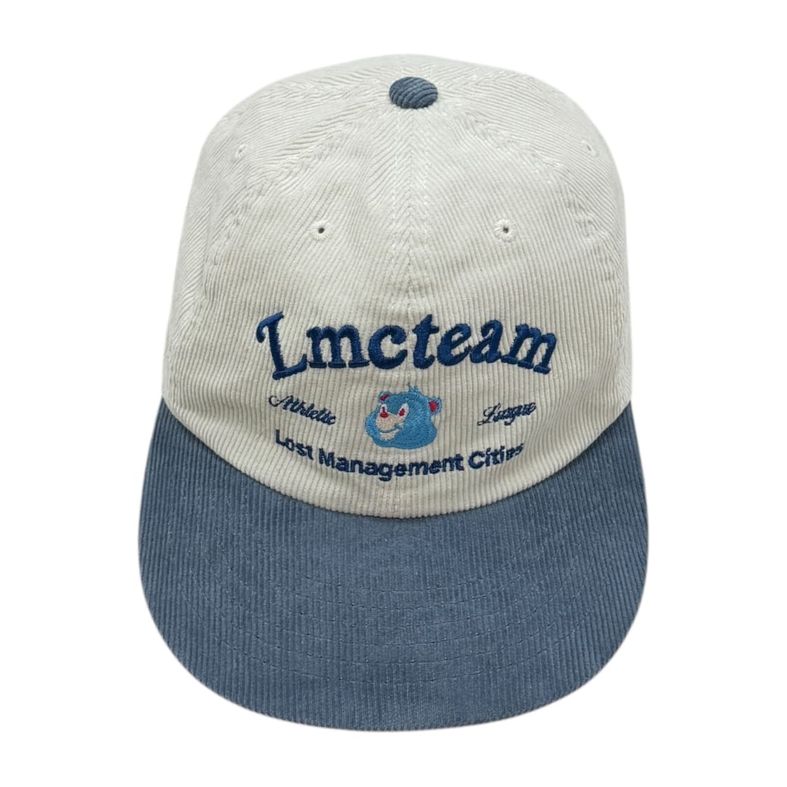 LMC 팀 베어 코듀로이 6패널 캡모자 빈티지 블루 상품이미지1
