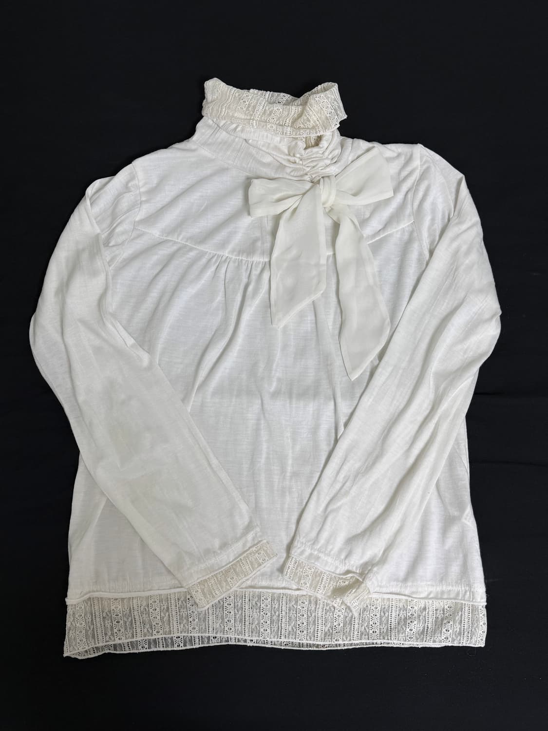 터틀넥 레이어드 티 상품이미지1