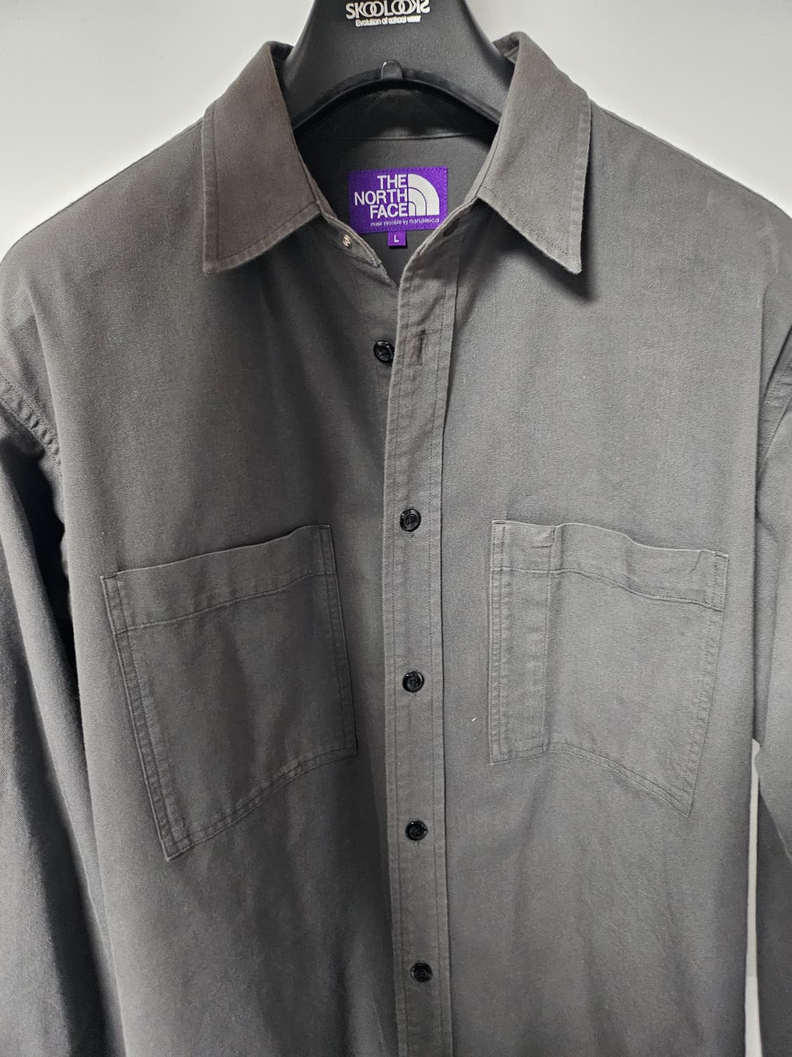 노스페이스 퍼플라벨 더블포켓 셔츠 상품이미지1