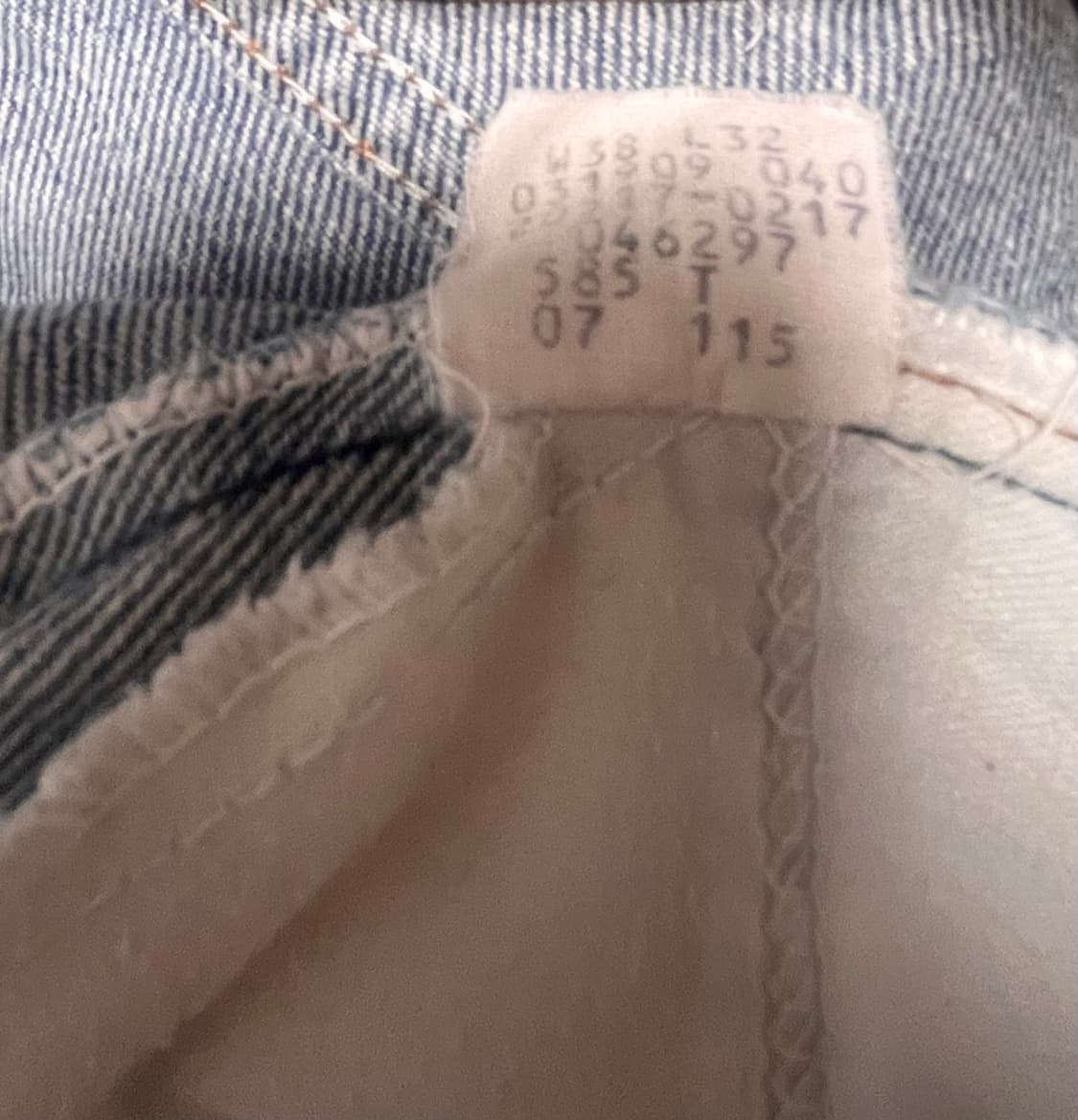 80s Levis 리바이스 517  오렌지탭 ( 38*32 ) 상품이미지6