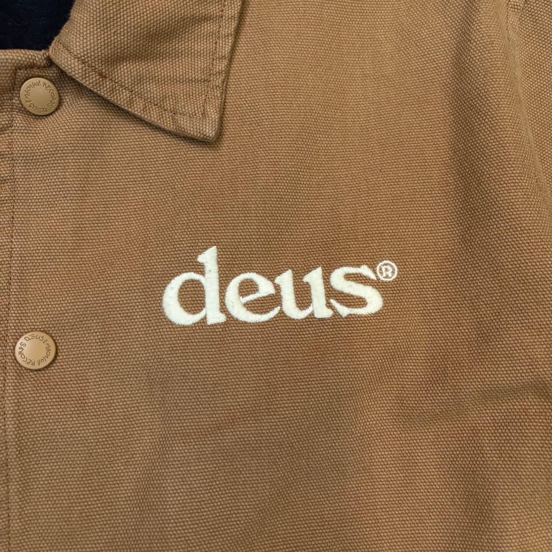 deus 데우스 레코드 코리아 캔버스 코치자켓 m 상품이미지3