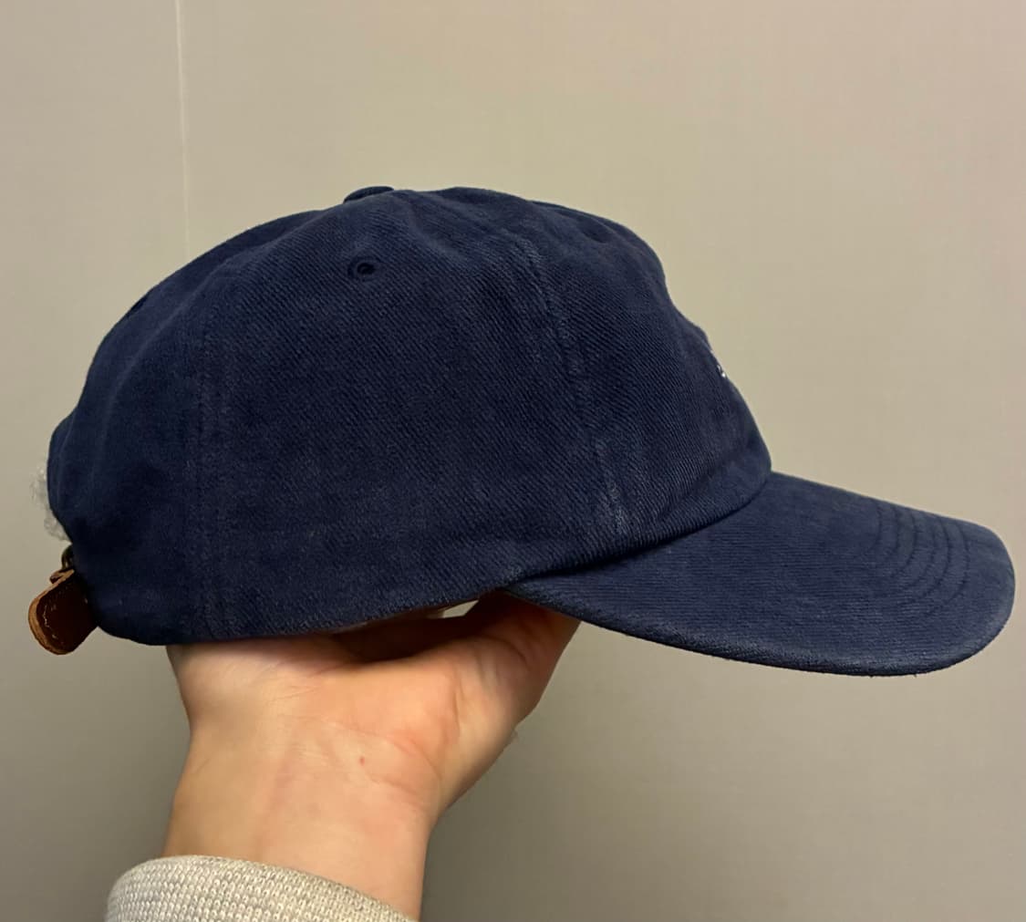 (F)Supreme 슈프림 코듀로이 스크립트 로고 6패널 볼캡 모자 상품이미지4