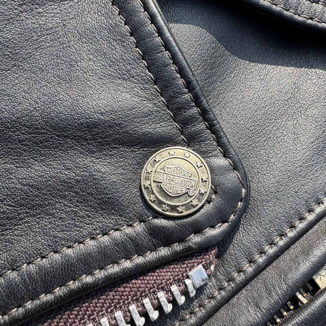 [M] Harley Davidson 할리데이비슨 라이더 가죽 자켓 상품이미지7