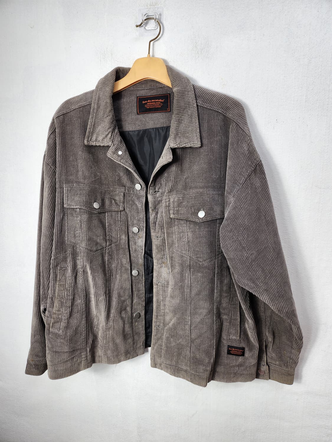 fun.da.mentalist 코듀로이 자켓 105 XL 상품이미지2