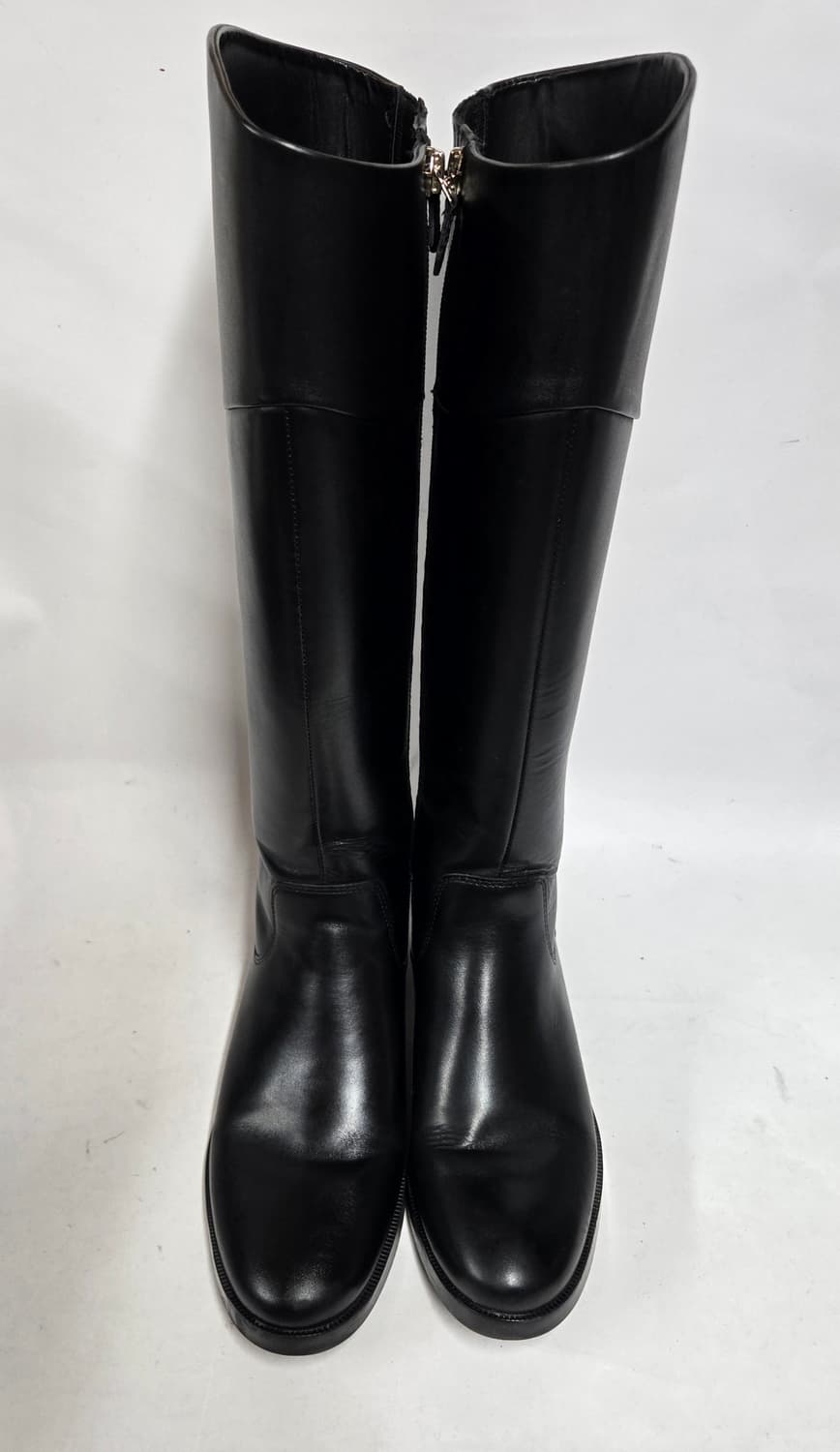 쿠에른 블랙 롱부츠 240mm 상품이미지3