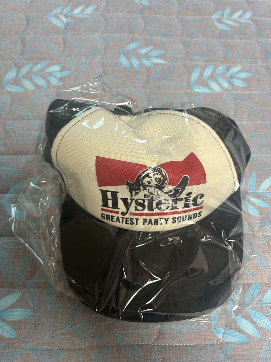 [새상품/택포] 히스테릭 글래머 기타 걸 메쉬 캡 블랙 상품이미지2