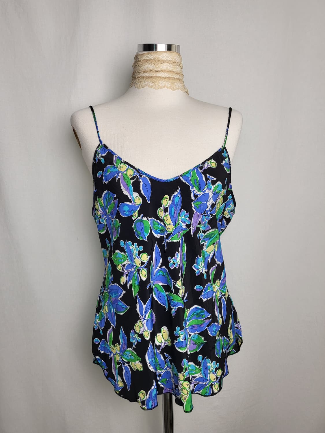 빈티지 수채화 슬립 이너 나시 캐미솔 상품이미지3