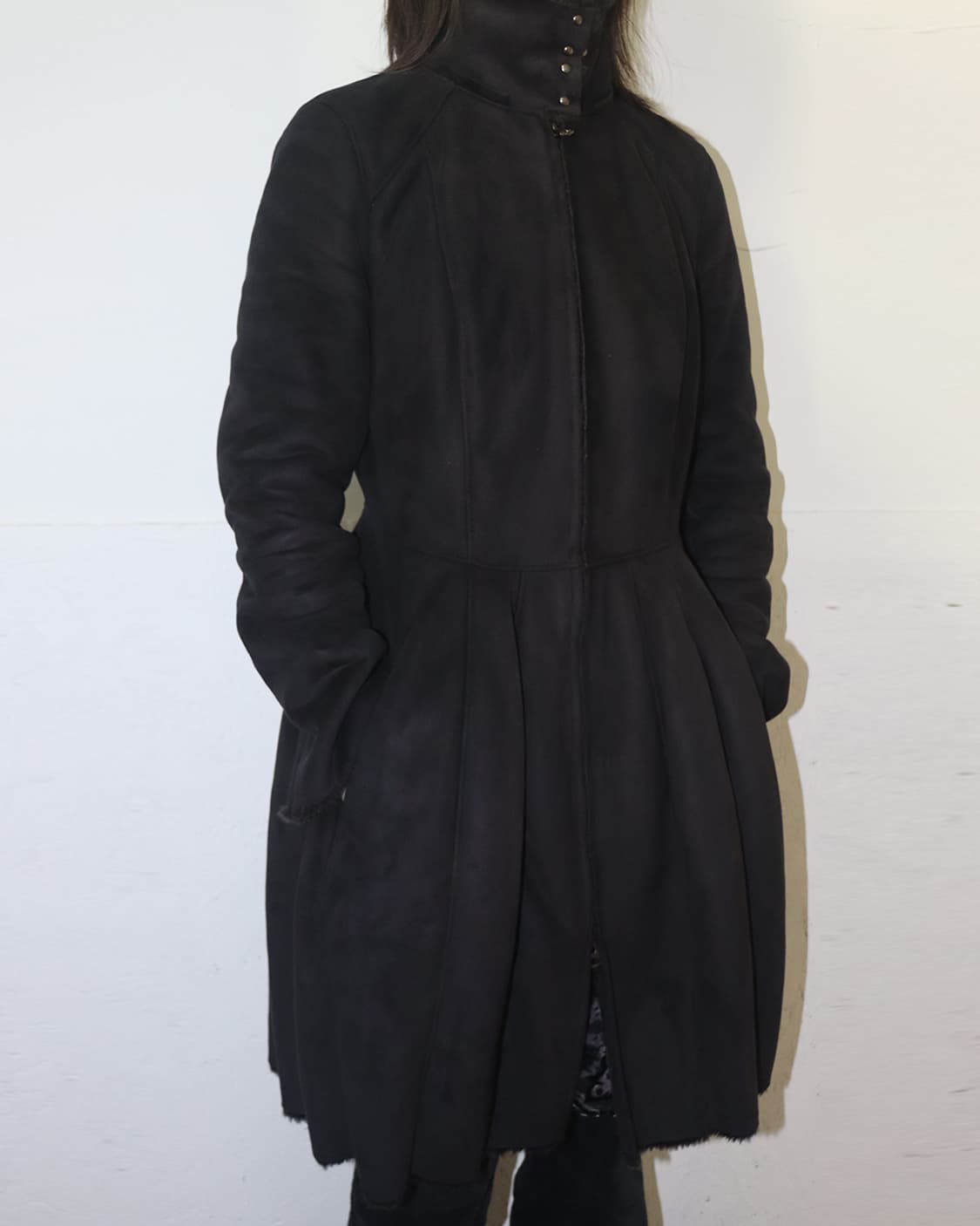 아르마니 익스체인지 시어링 코트 상품이미지2