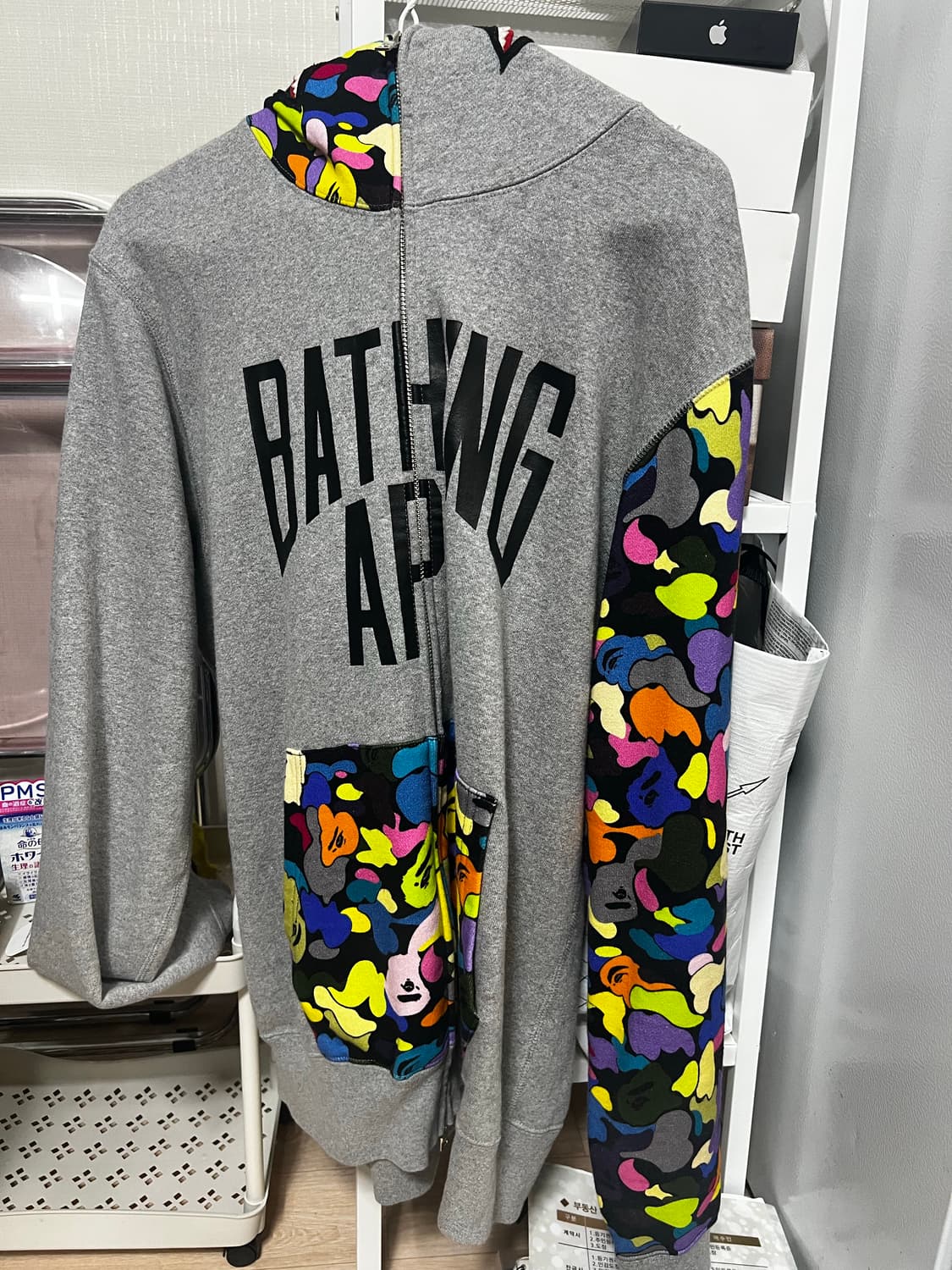 베이프 후드집업 L사이즈 상품이미지1