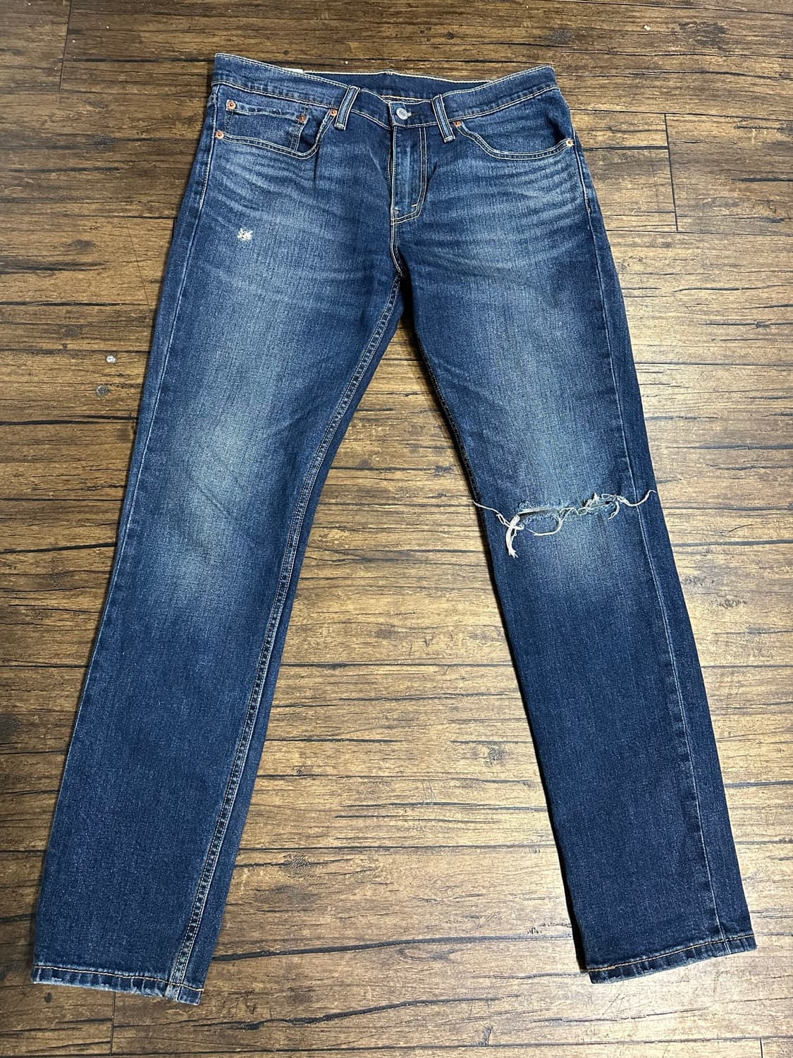 리바이스 LEVIS 511 슬림핏 데님 팬츠 W34 L32 중청 워싱34 상품이미지6