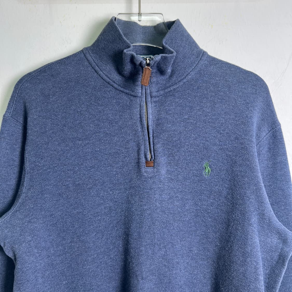 폴로 랄프로렌 네이비 하프집업 맨투맨 S 상품이미지4