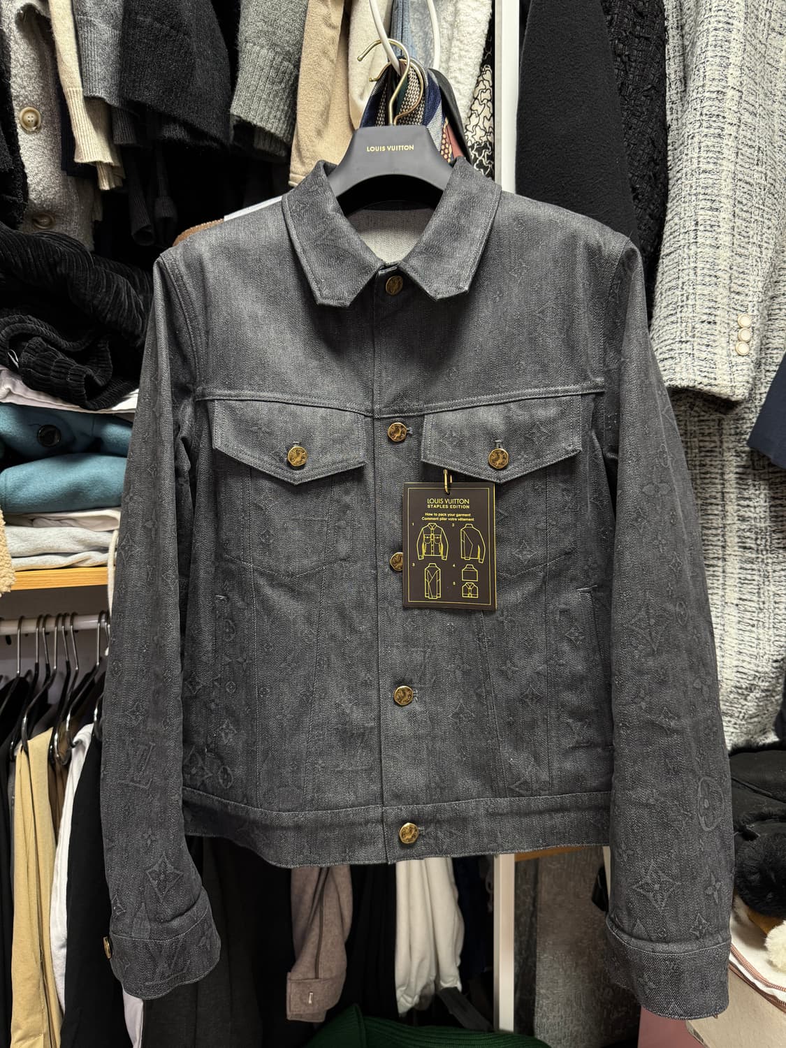 (50) 루이비통 모노그램 DNA 데님 자켓 상품이미지2