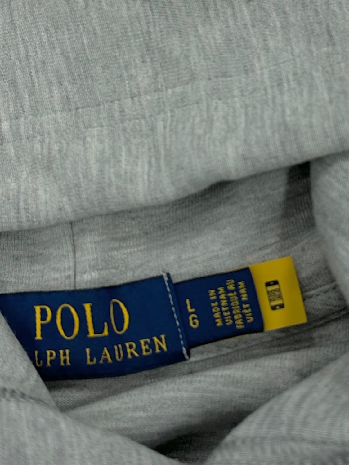 폴로 랄프로렌 후드티 그레이 (L) 상품이미지7