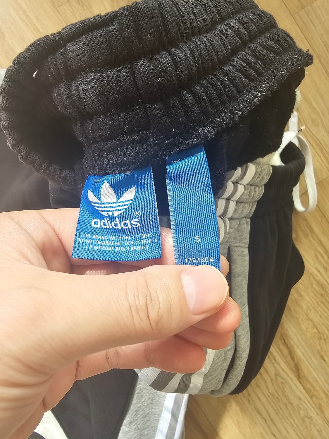 아디다스 blocked fleece 조거팬츠 상품이미지6