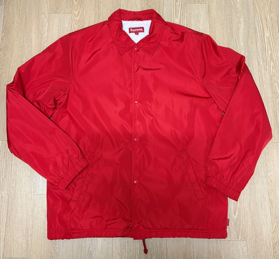 [M] 슈프림 올드잉글리쉬 코치자켓 레드 상품이미지2