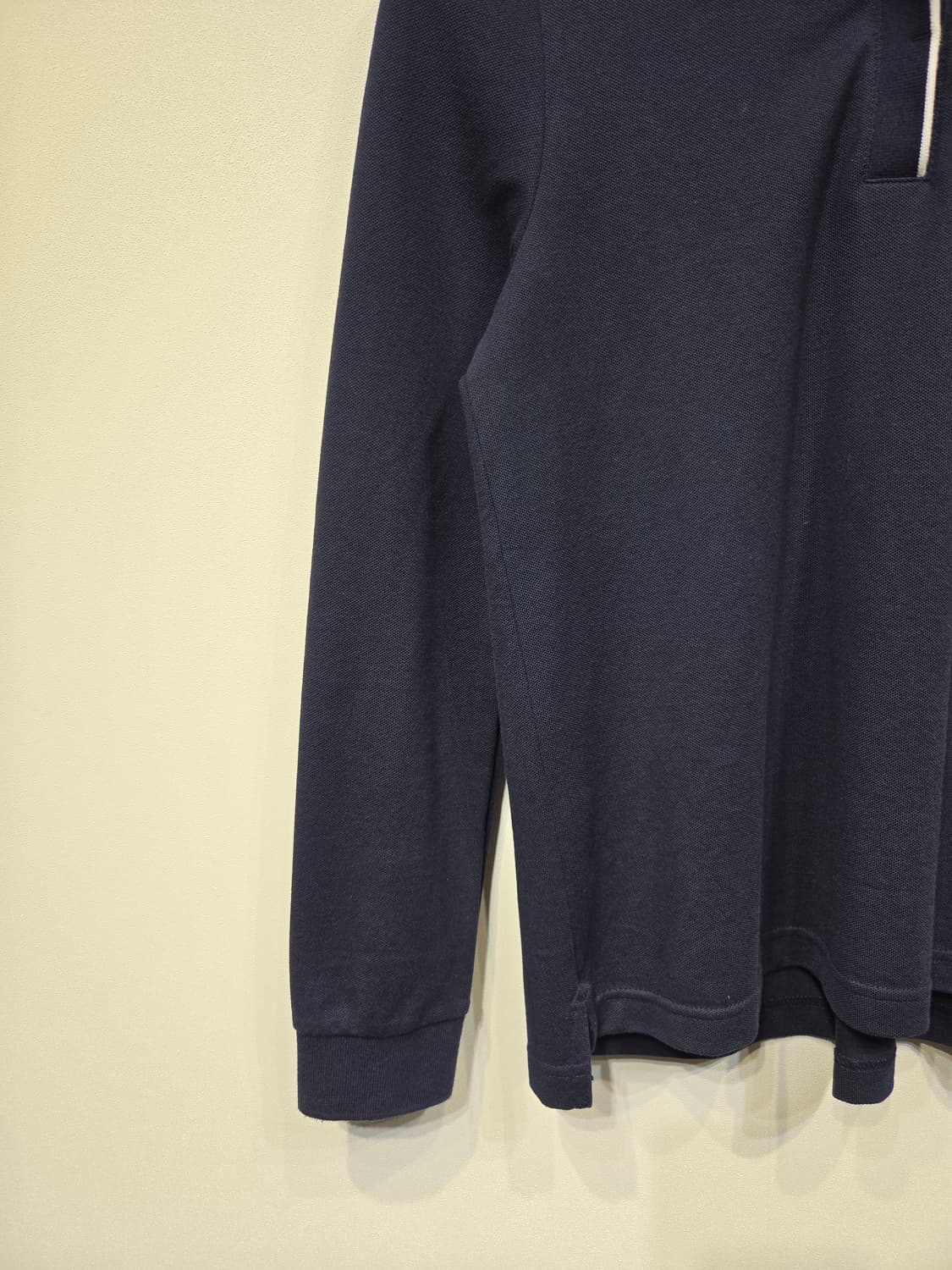 LACOSTE 라코스테 배색 카라 긴팔 피케 티셔츠 상품이미지4