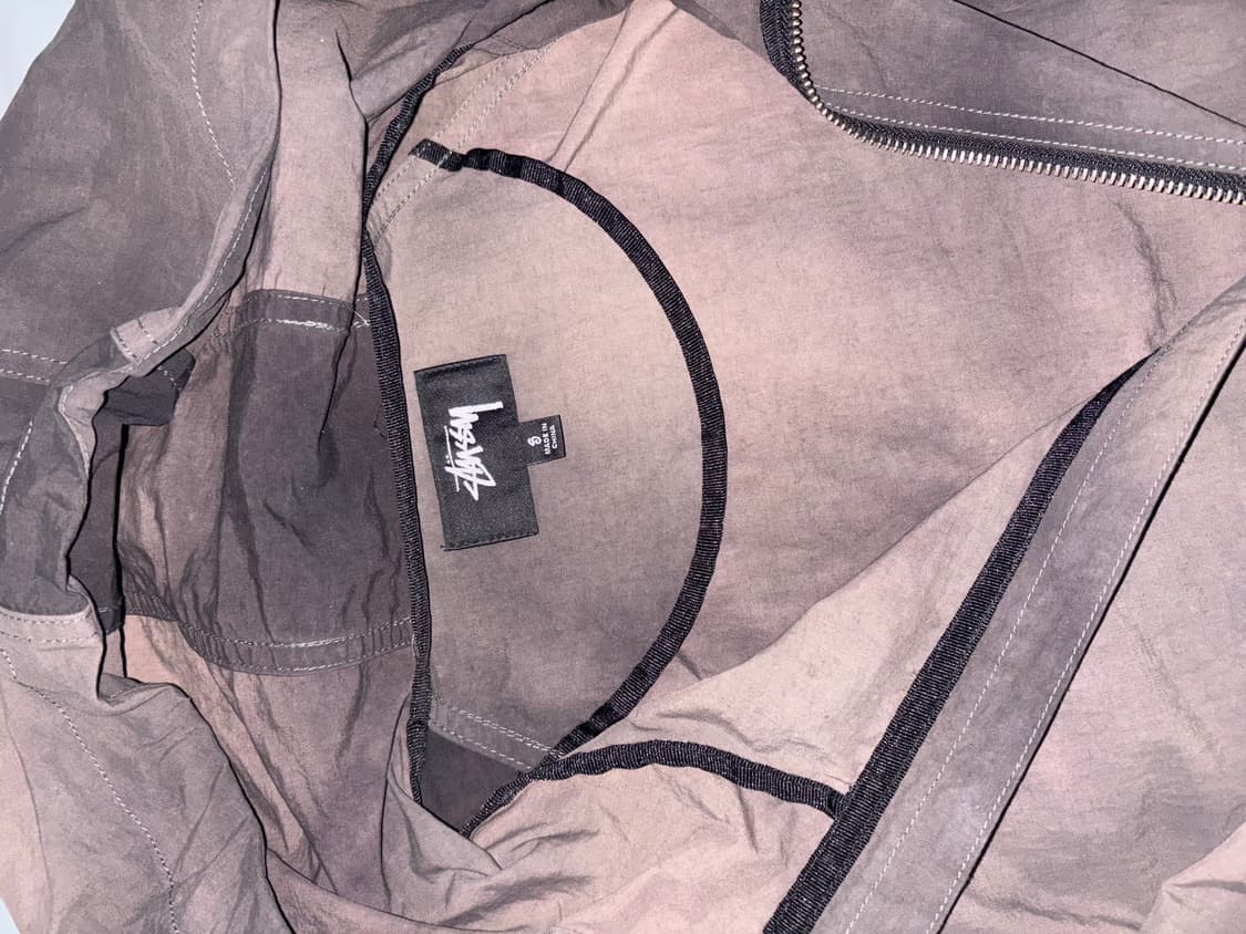 스투시 웨이브 다이 비치 쉘 자켓 블랙 S 상품이미지3