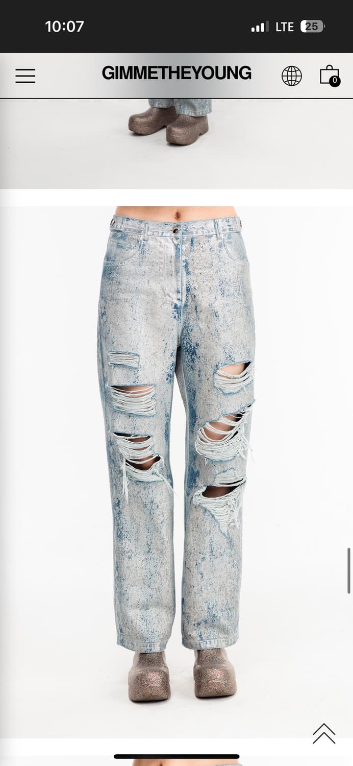 김미더영 G_stone denim pants 상품이미지3