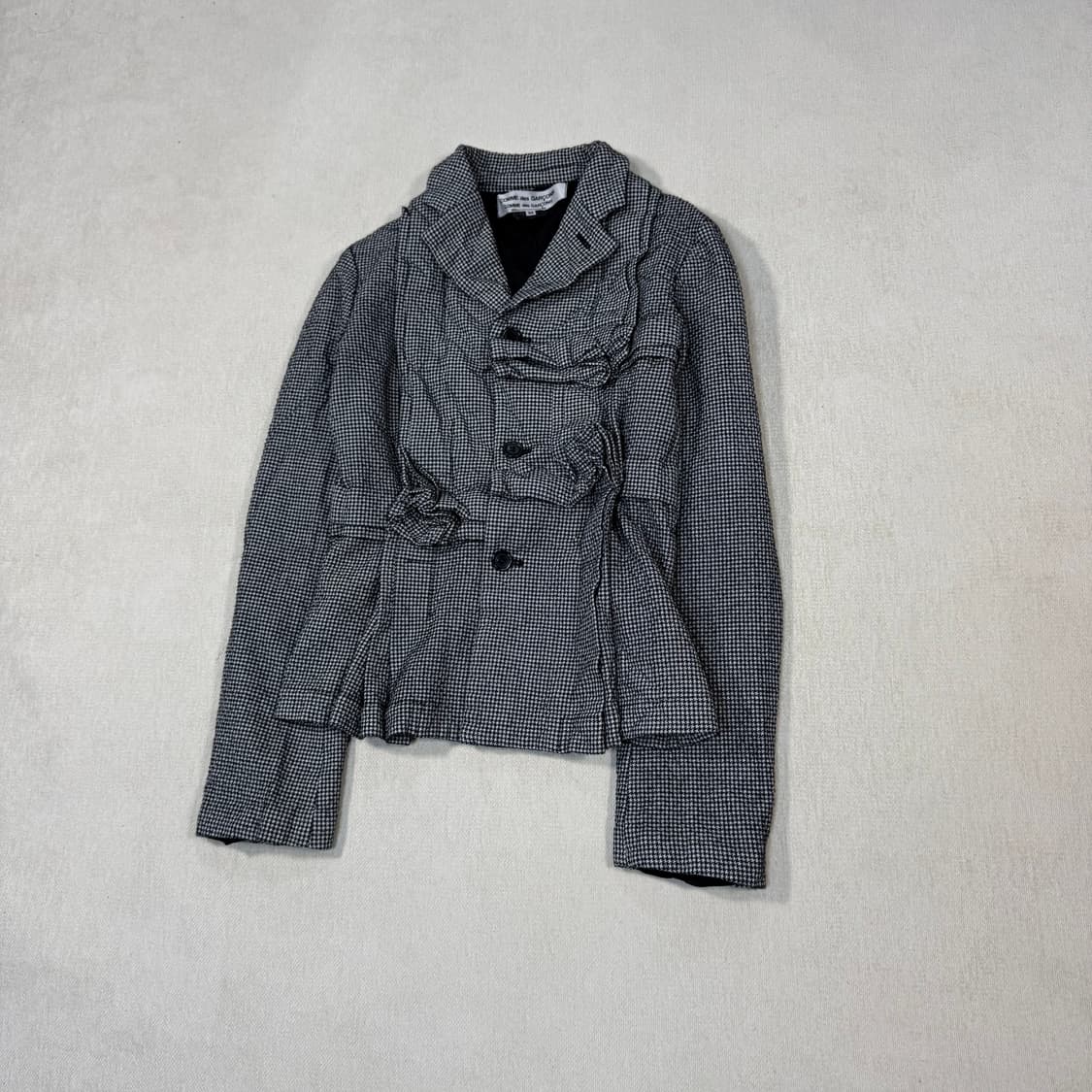 Houndstooth Corsage Design Jacket 상품이미지2