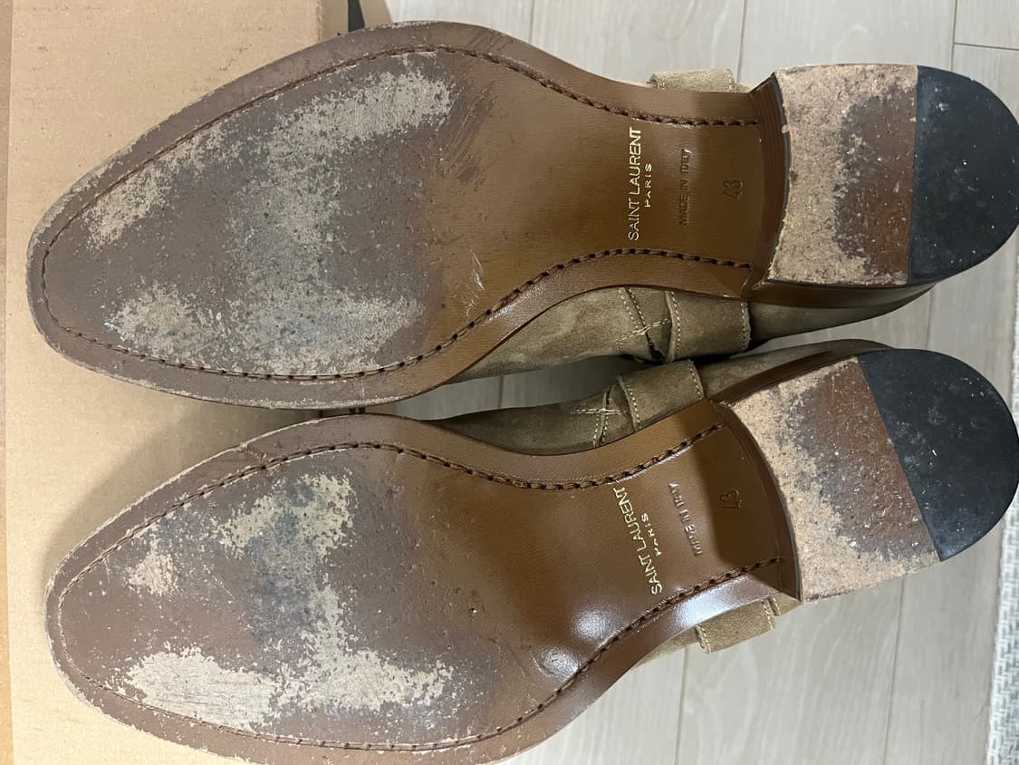 생로랑 22FW 스웨이드 하네스 부츠 상품이미지7