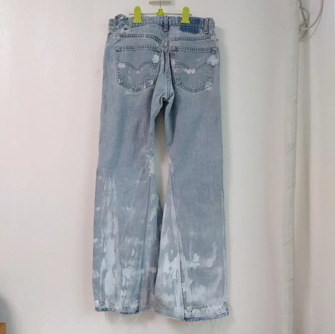 빈티지 리바이스 505 벨바텀 디스트레스드 상품이미지6