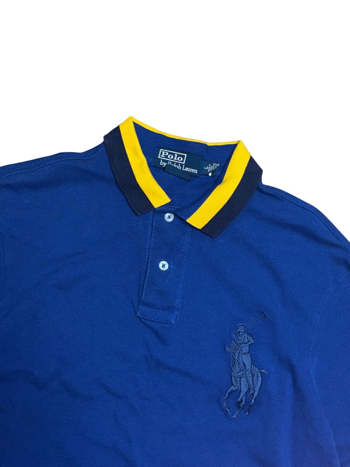 폴로 랄프로렌 빅포니 카라 반팔 티셔츠 상품이미지3