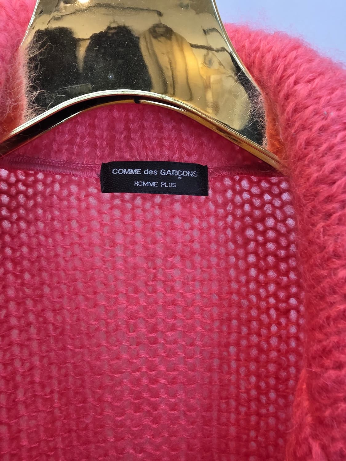 꼼데가르송 모헤어 니트 자켓 상품이미지7