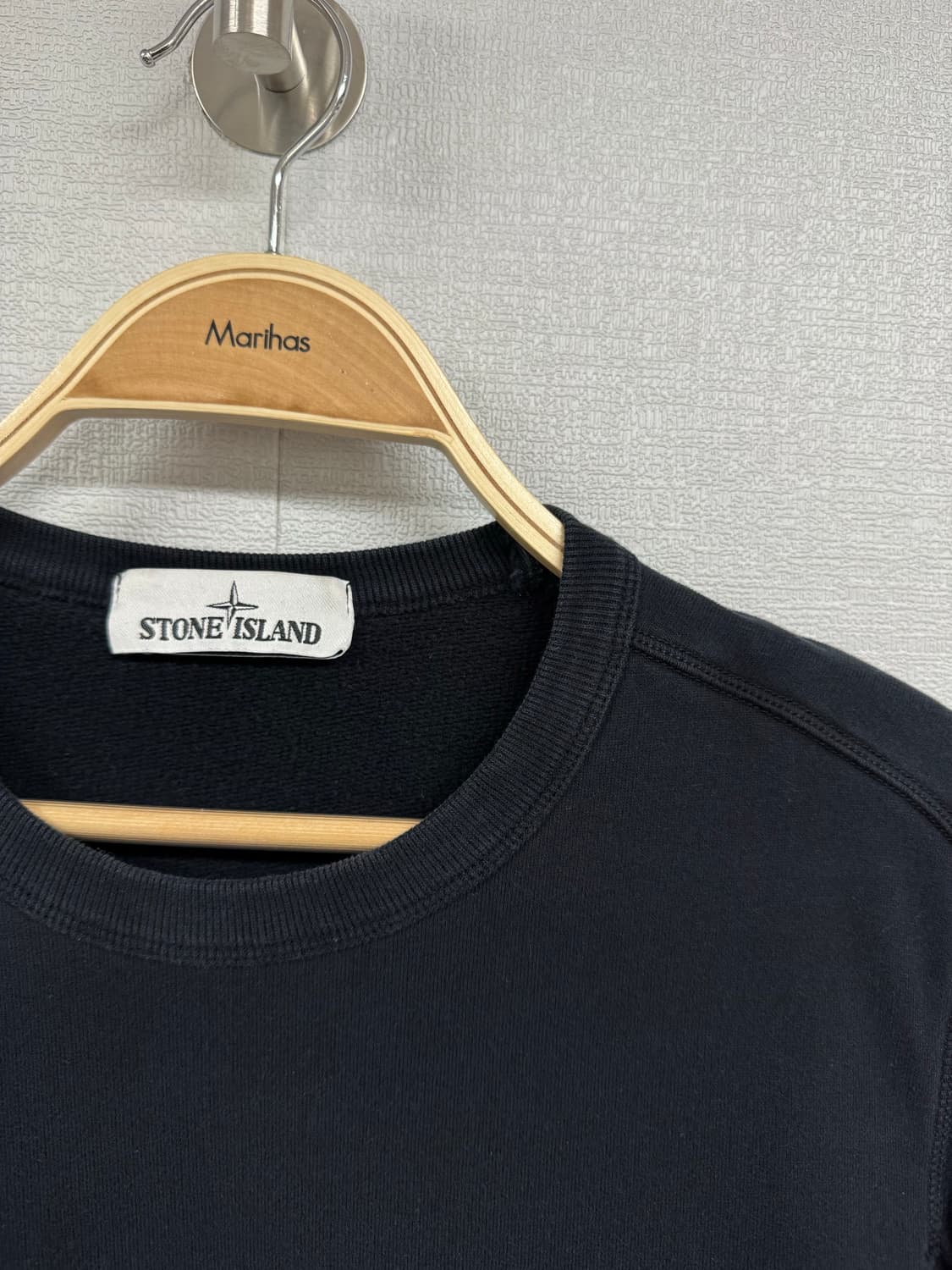 스톤아일랜드 자수로고 맨투맨 상품이미지3