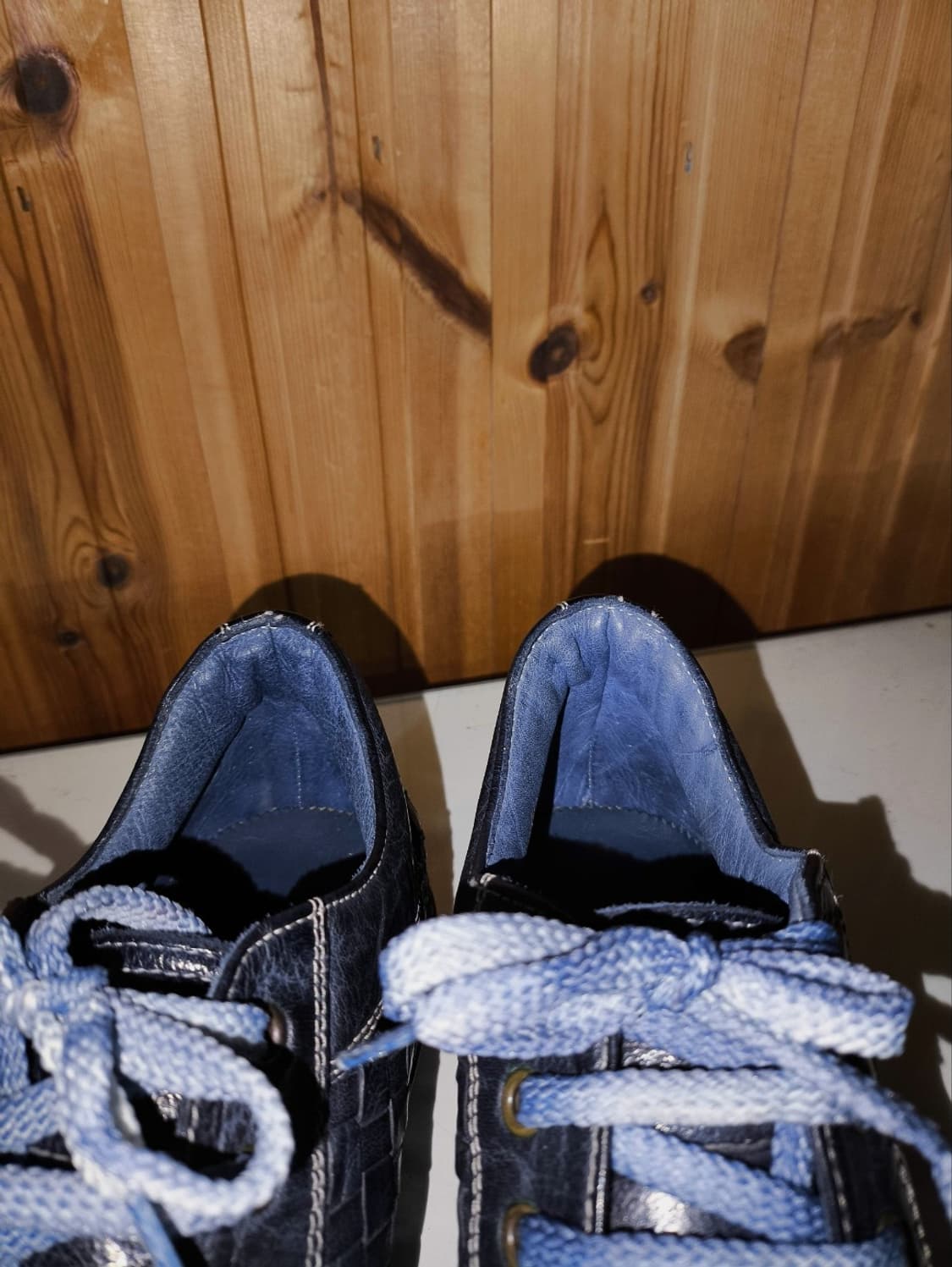 43 280mm 이태리 토스카나 위빙 가죽 스니커즈 수제화 상품이미지5