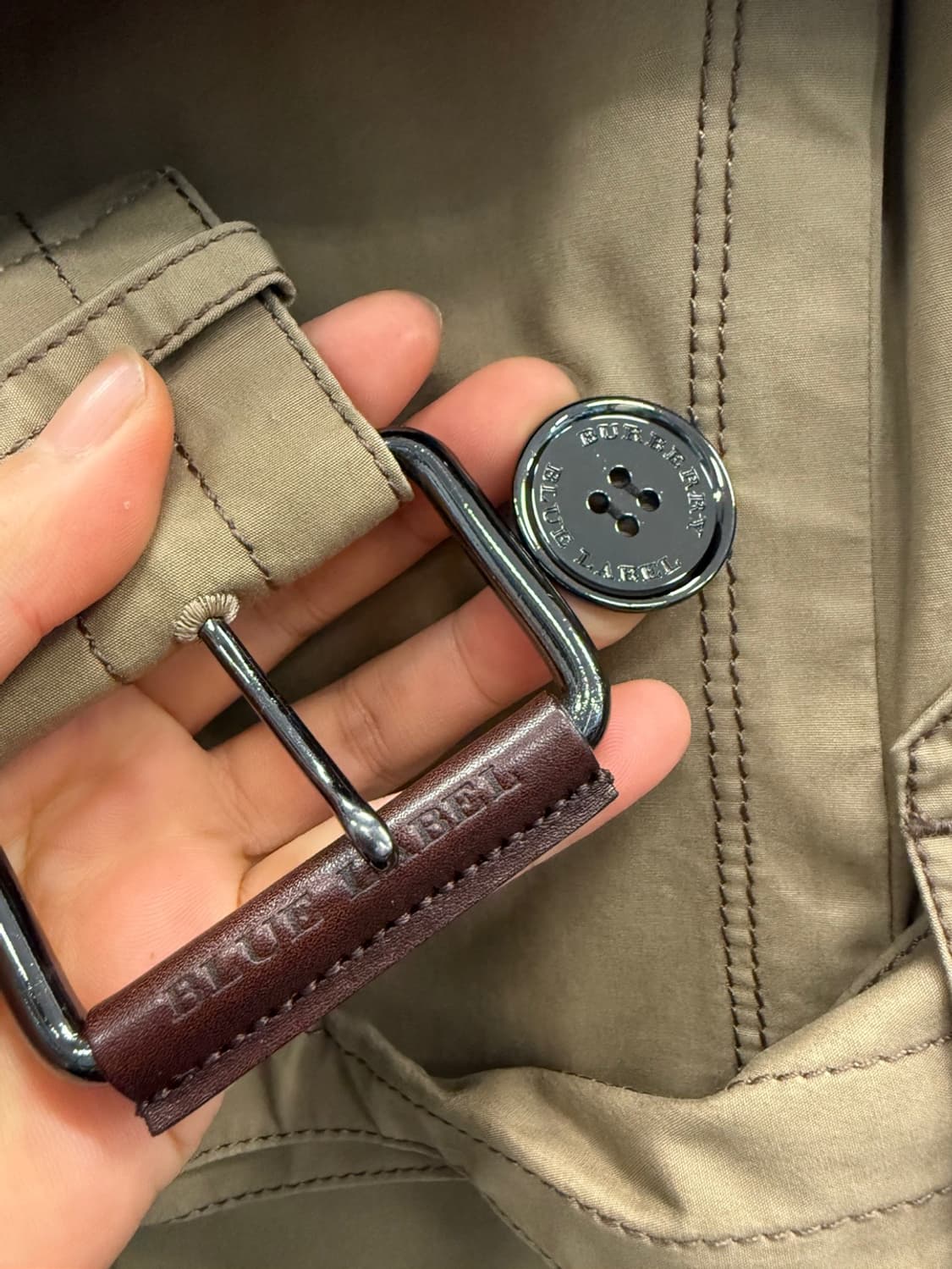 버버리 BLUE LABEL 트렌치 코트 44~55 상품이미지4