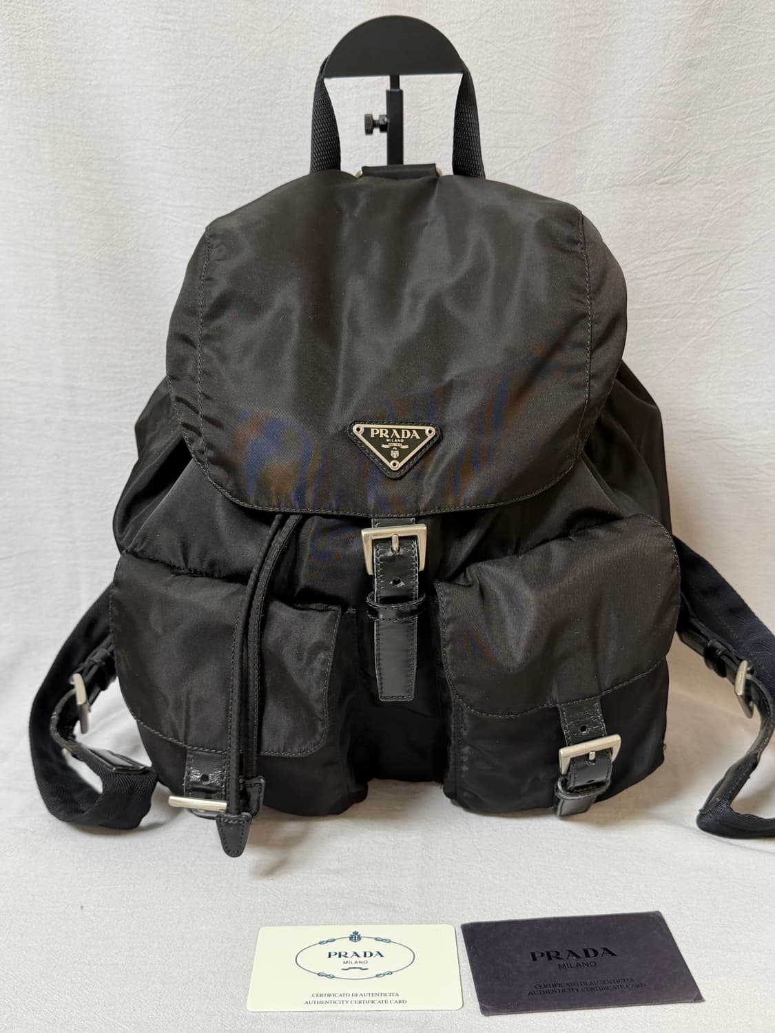 프라다 포코노 테수토 투포켓 백팩 미디엄 상품이미지2