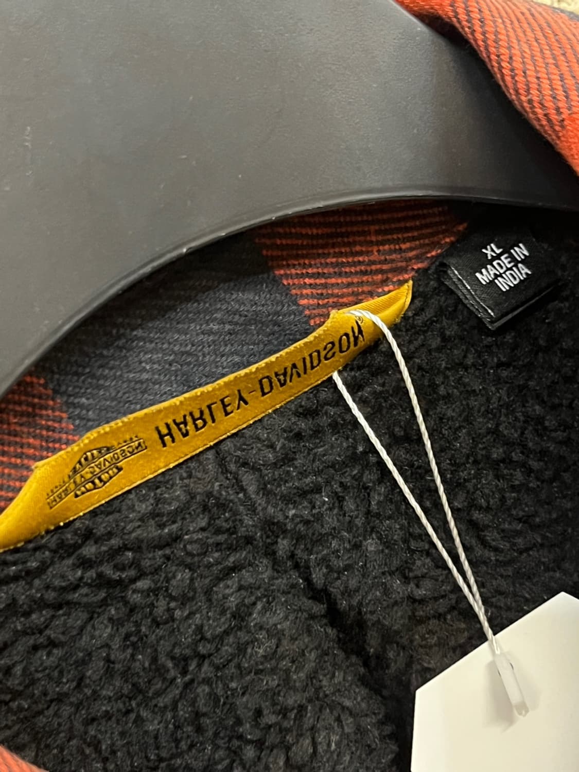 할리 데이비슨 플란넬 인슐레이티드 셔츠 자켓 상품이미지4