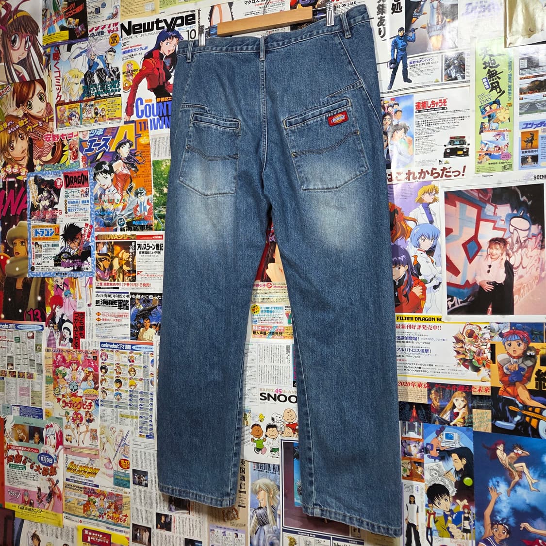 디키즈 백 포켓 중청 데님 팬츠 상품이미지2